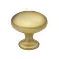 Gliderite Hardware 1-1/8 in. Satin Gold Classic Round Cabinet Knob, 10PK 5411-SG-10